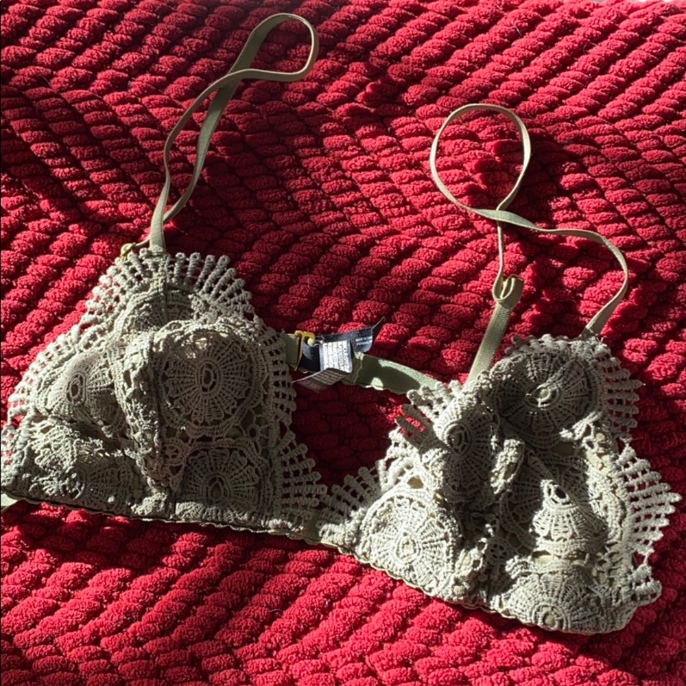 Urban Outfitters Military Green Bralette